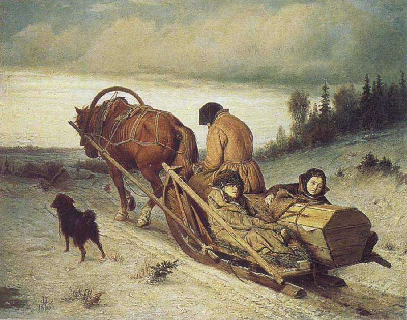 The Last Farewell, Vasily Perov